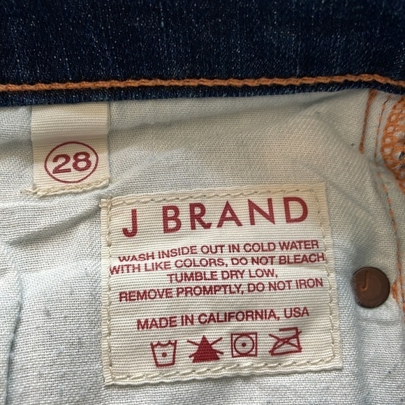 Sz28 J Brand Pencil Leg 912 ink denim in NWOT Condition - Picture 7 of 8